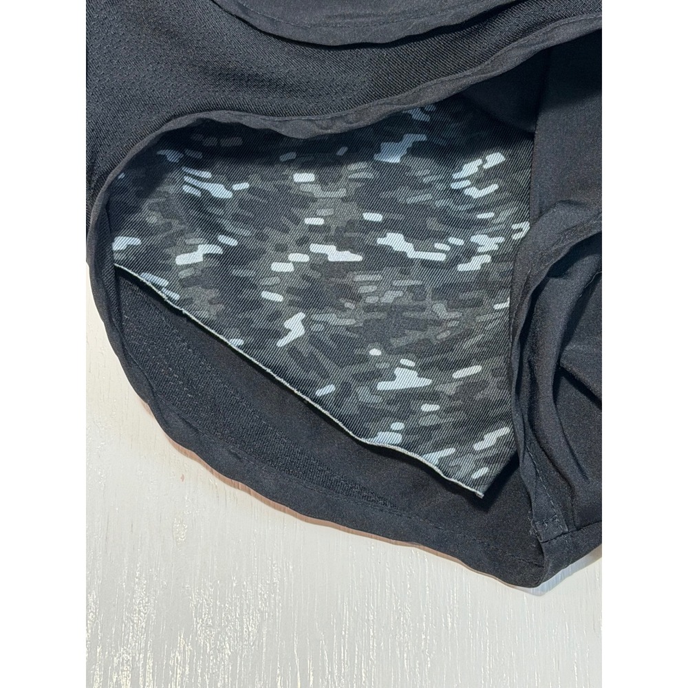 Nike Dri-FIT Women Running Shorts Black Camo Liner XS - Picture 7 of 9